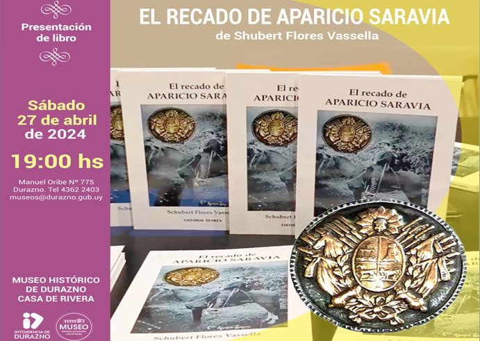 Presentación de libro en Museo Histórico de Durazno “Casa de Rivera”