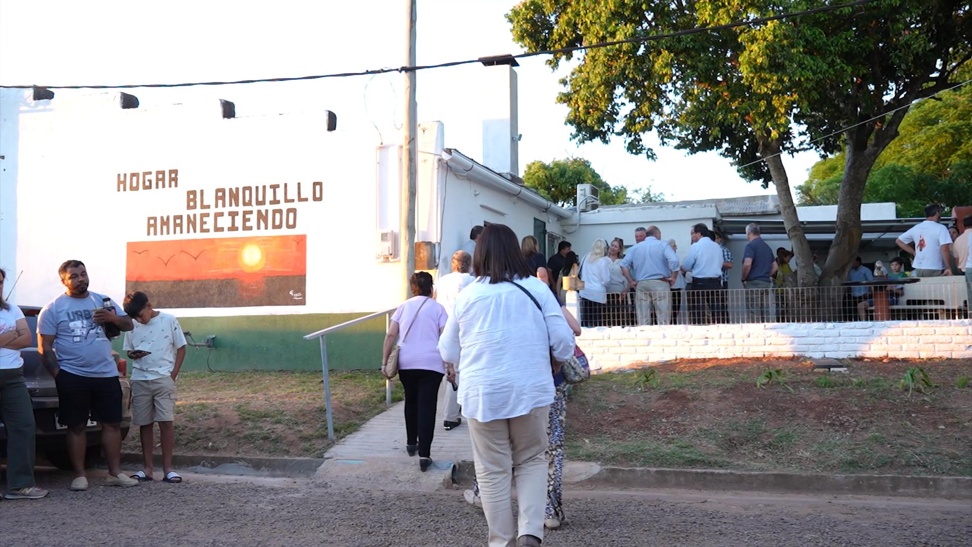 Inauguran Hogar «Amaneciendo», primer centro de cuidados para personas mayores en la localidad