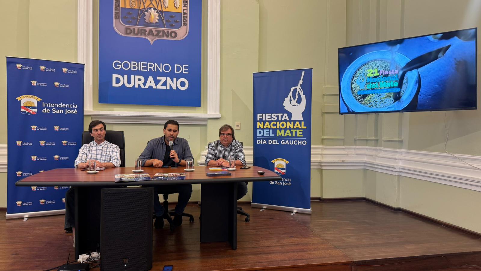 La Intendencia de San José realizó en Durazno el lanzamiento de la Fiesta del Mate y Día del Gaucho