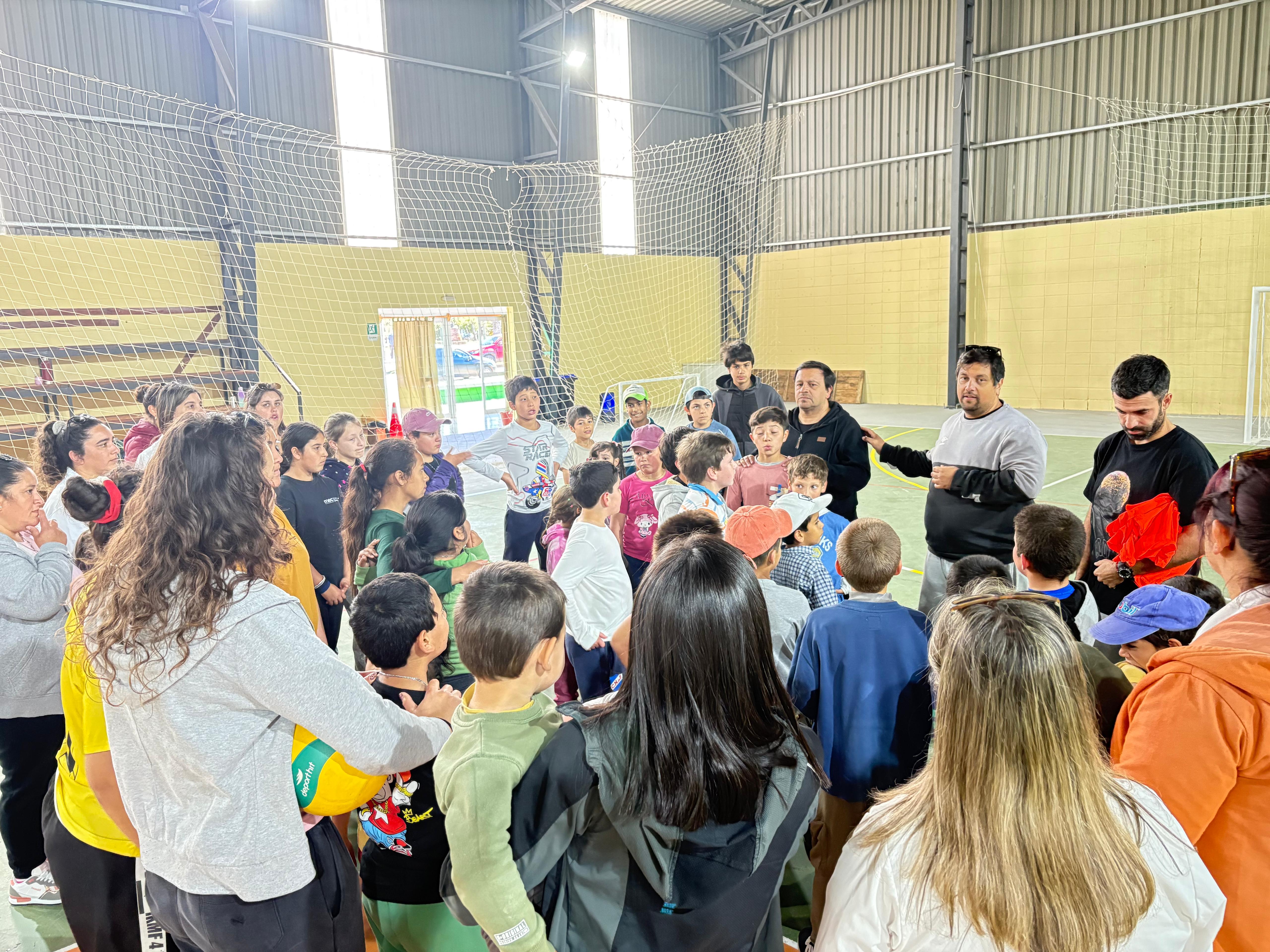 Programa Ruralgol con actividades en San Jorge y La Curva