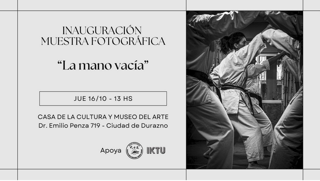 Durazno acoge exposición ‘La mano vacía’ de karate tradicional