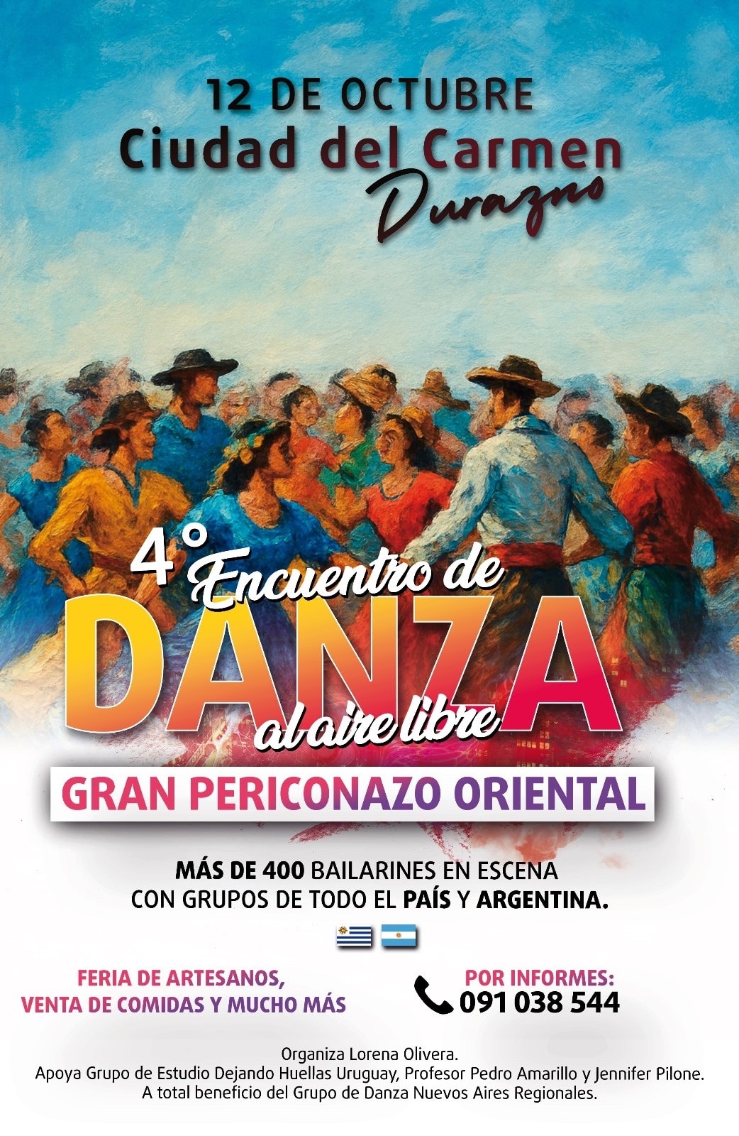 400 bailarines participarán del Periconazo Oriental en Ciudad del Carmen