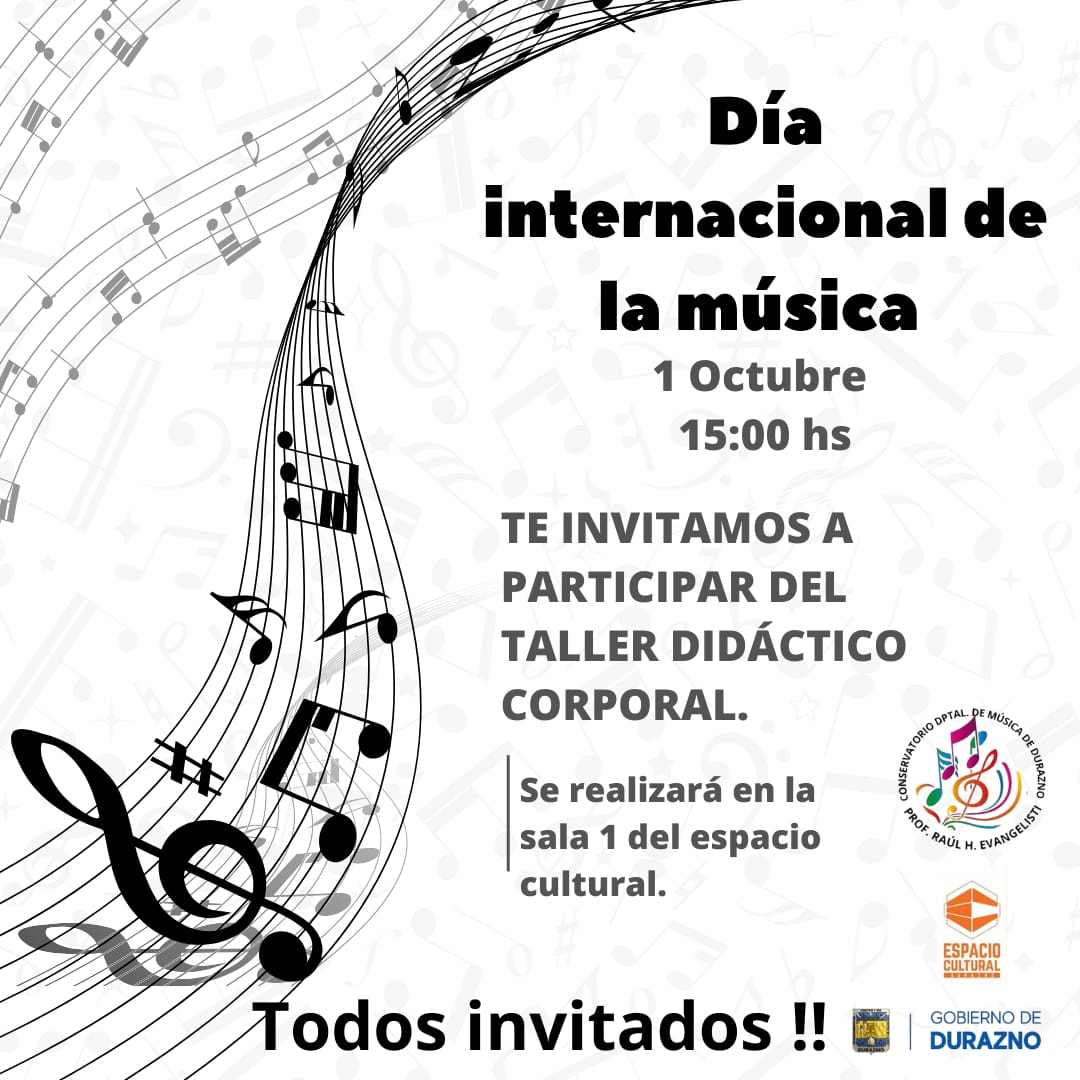 Actividades del Conservatorio “Prof. Raúl H. Evangelisti” por el Día Internacional de la Música