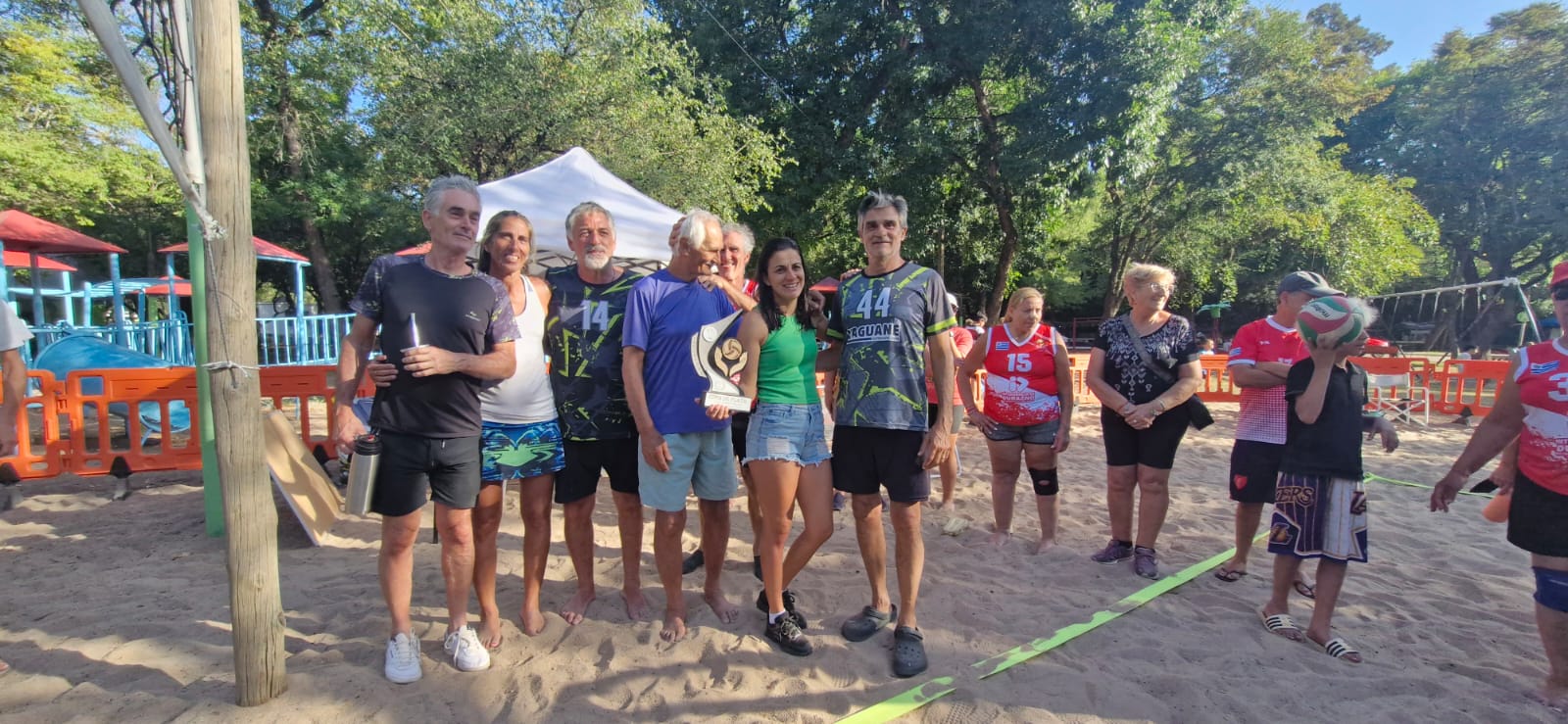 Capibaras de Durazno se consagró campeón en el Encuentro Internacional de Beach Newcom