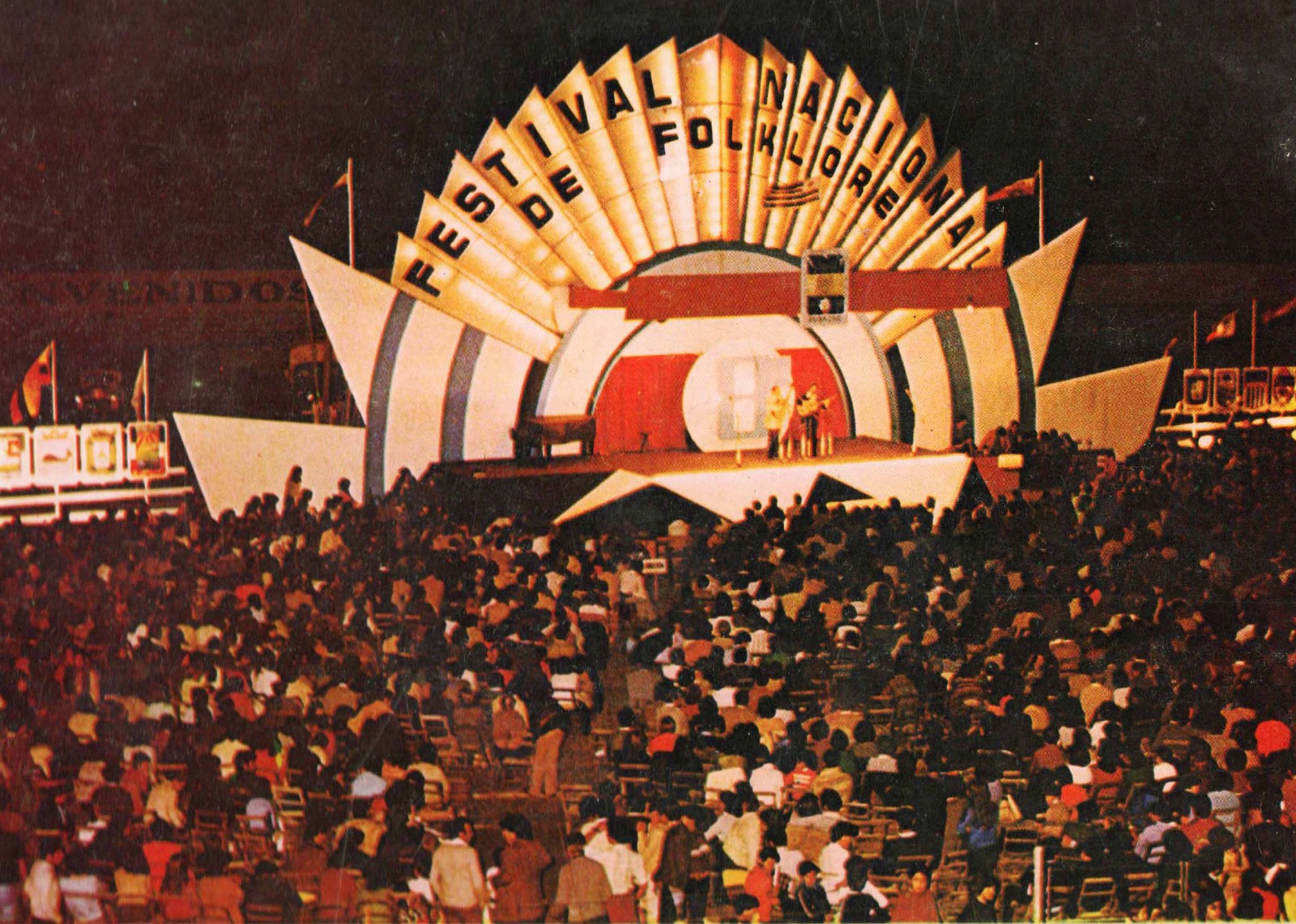 Escenario en los años 80