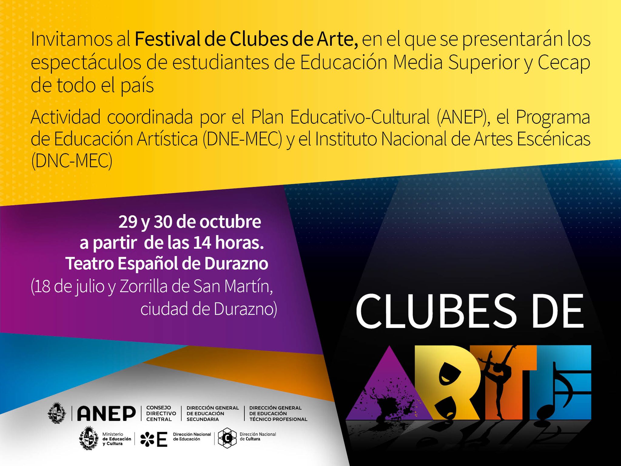 Gráficas Clubes de Arte Prensa IDD 1