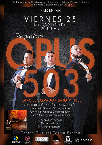 Concierto Trío Pop Lírico Salvadoreño