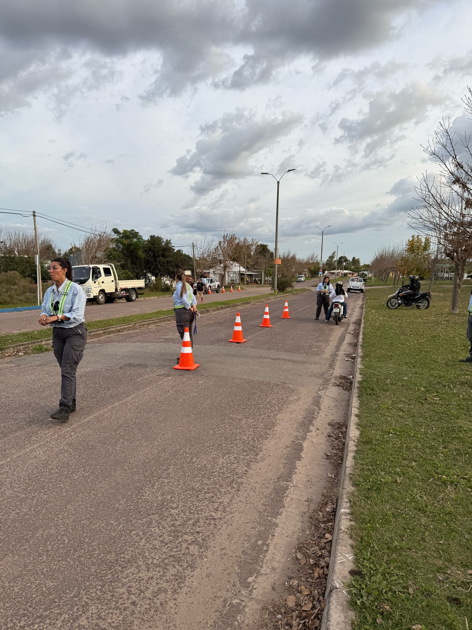 Operativo de tránsito conjunto en Centenario: Intendencia de Durazno y Jefatura de Policía