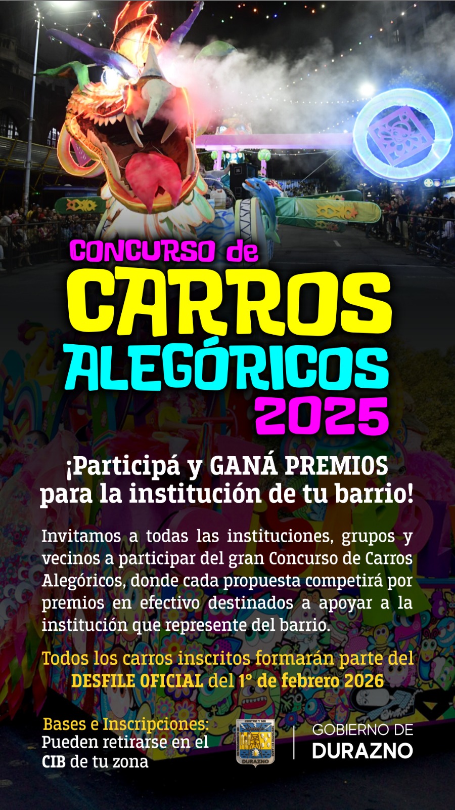 Concurso de Carros Alegóricos 2026