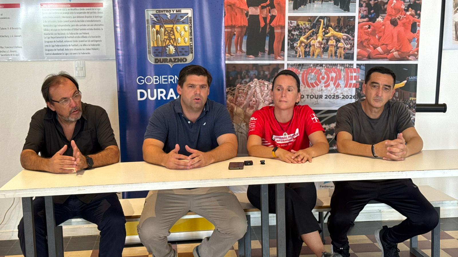 Shows, talleres e intercambio cultural: la gimnasia danesa vuelve a brillar en Durazno