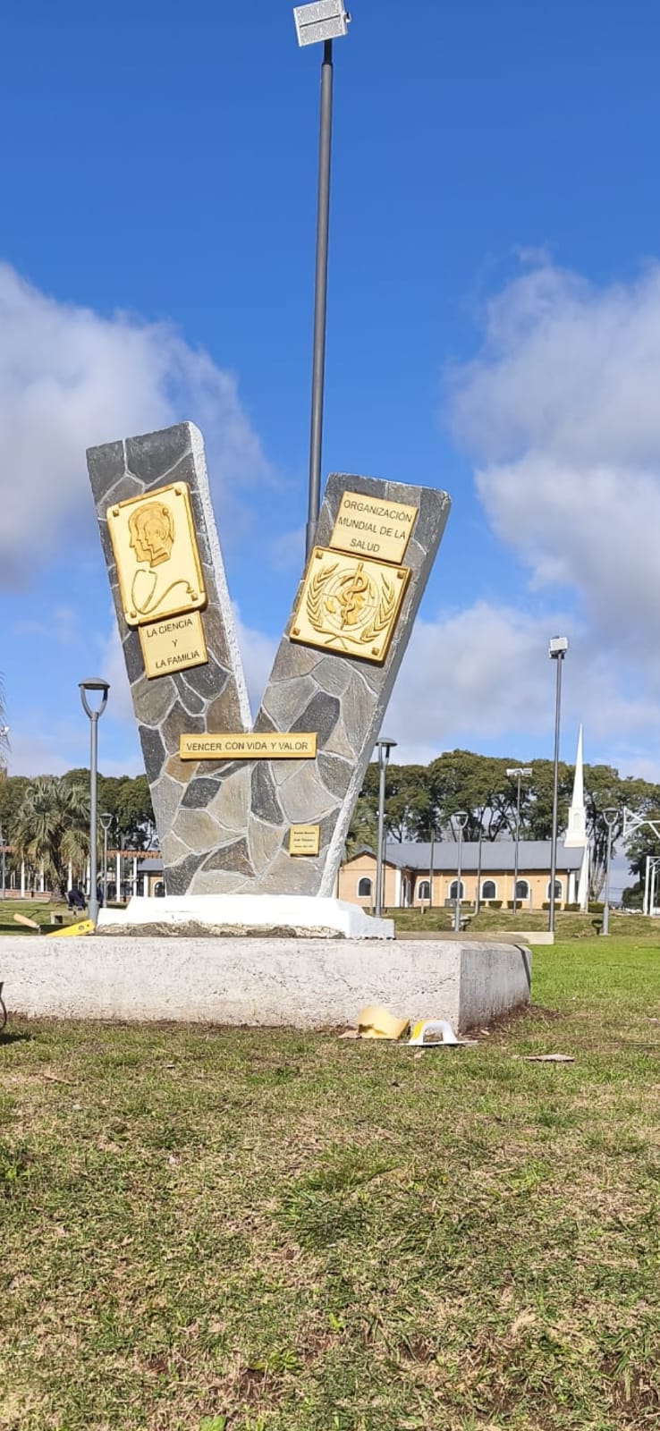 Se realizó inauguración de obras y homenaje al personal de la salud en pandemia