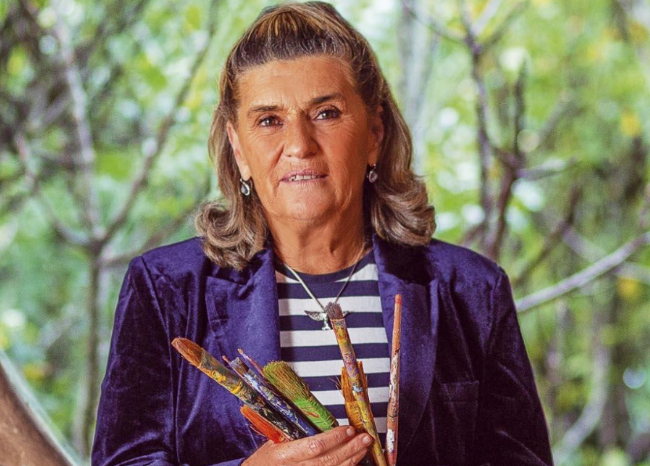 La artista Agó Páez pintará un mural en la Unidad 18 del INR Durazno