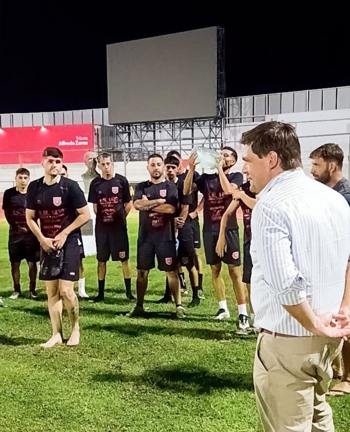 Intendente acompañó a las selecciones de fútbol del departamento