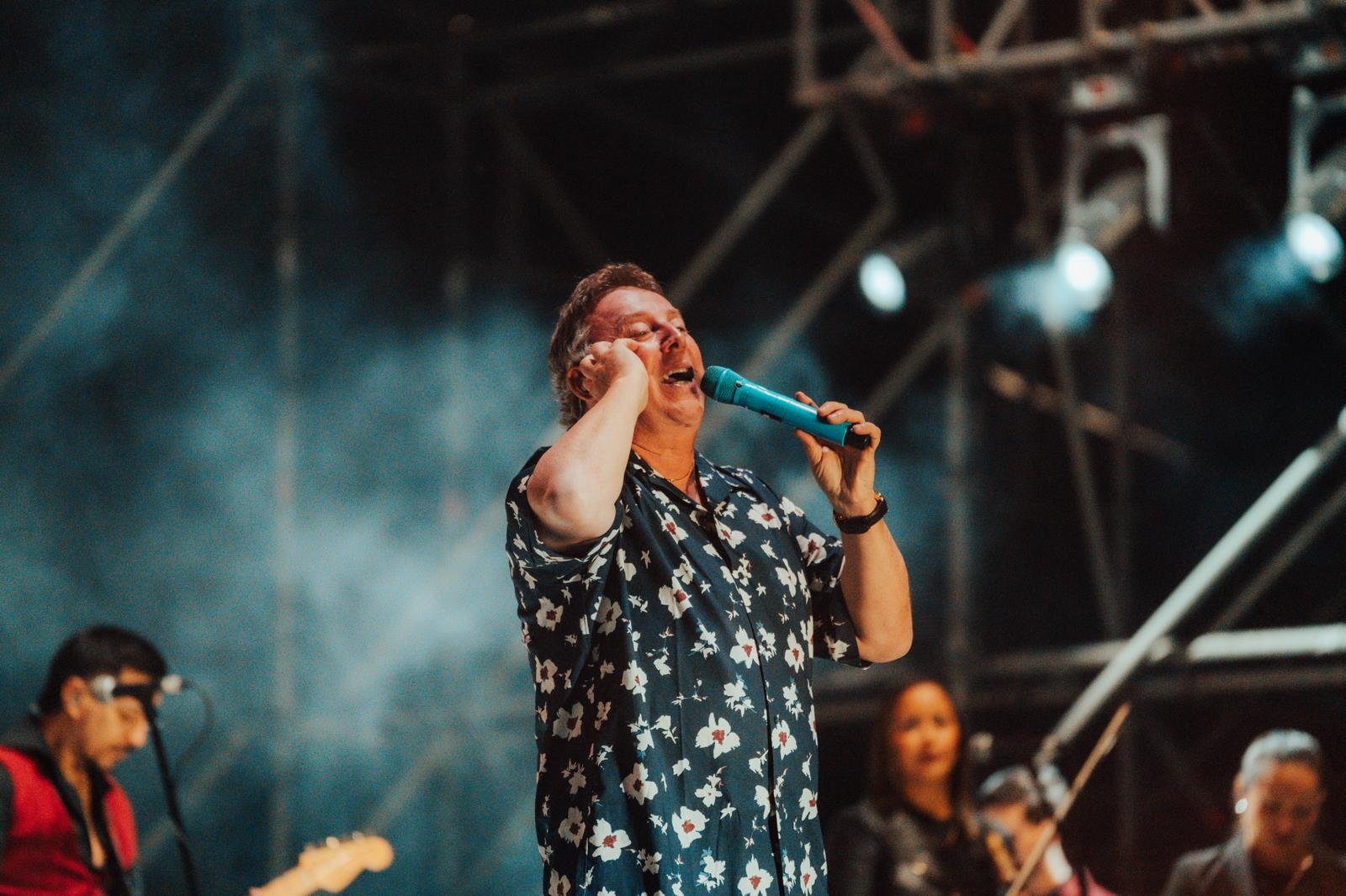 Chacho Ramos hizo bailar y vibrar al Parque de la Hispanidad