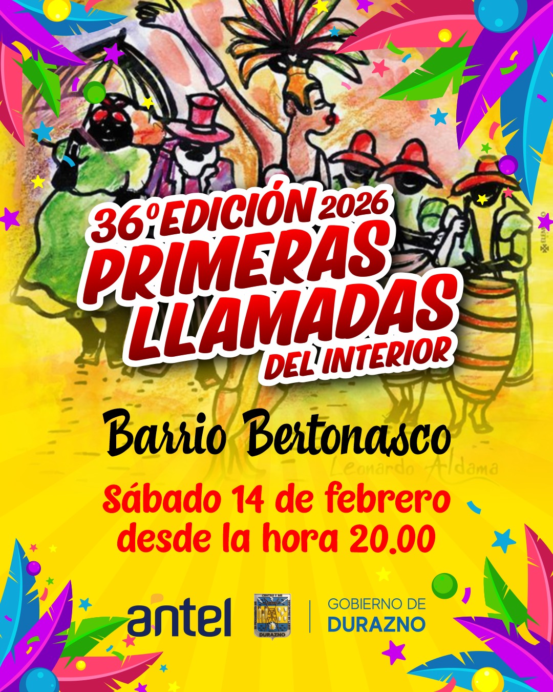 24 comparsas darán vida al Desfile de Llamadas en Bertonasco