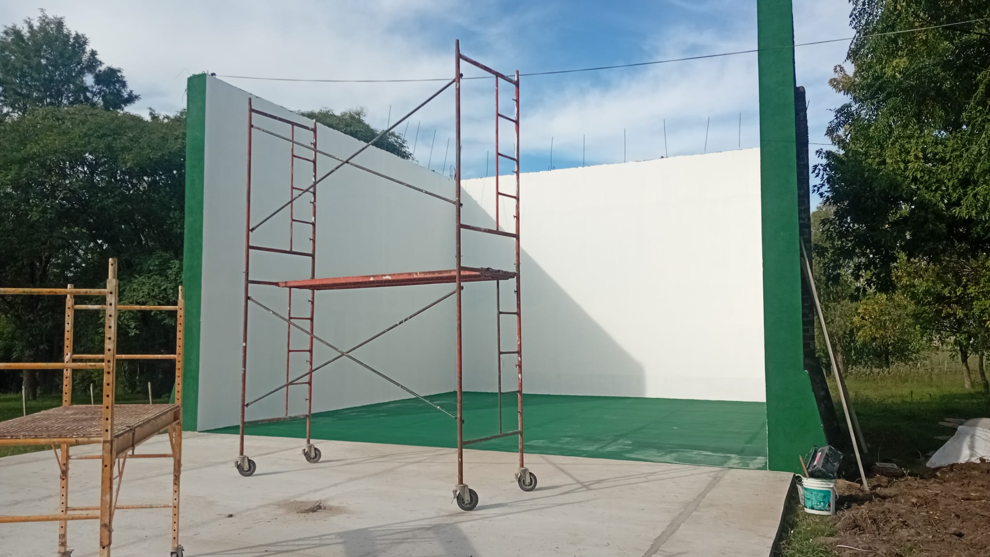 El Frontón de San Jorge fue remodelado y será reinaugurado este viernes 