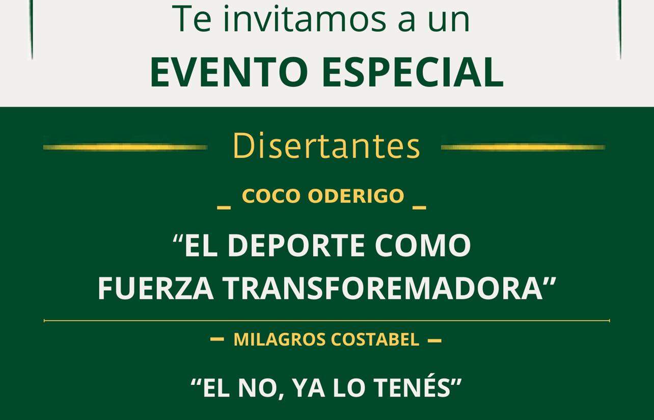 Club Cardos y Empresa Numix promueven jornada de charlas motivacionales orientadas al deporte y toda la comunidad 