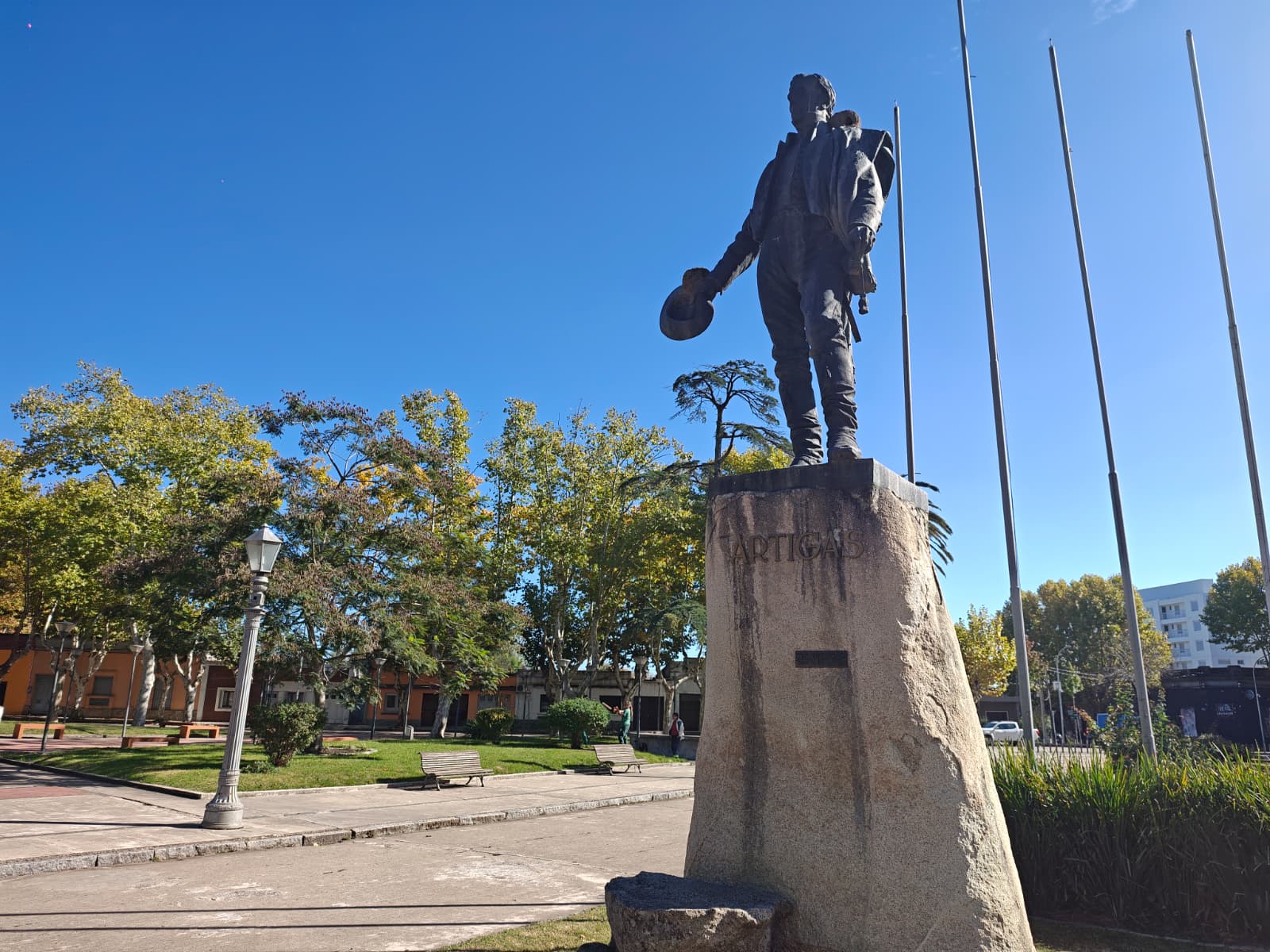 Durazno conmemora los 215 años de la Batalla de Las Piedras con acto patrio en Plaza Artigas