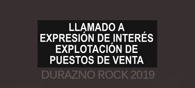 llamados durazno rock2019
