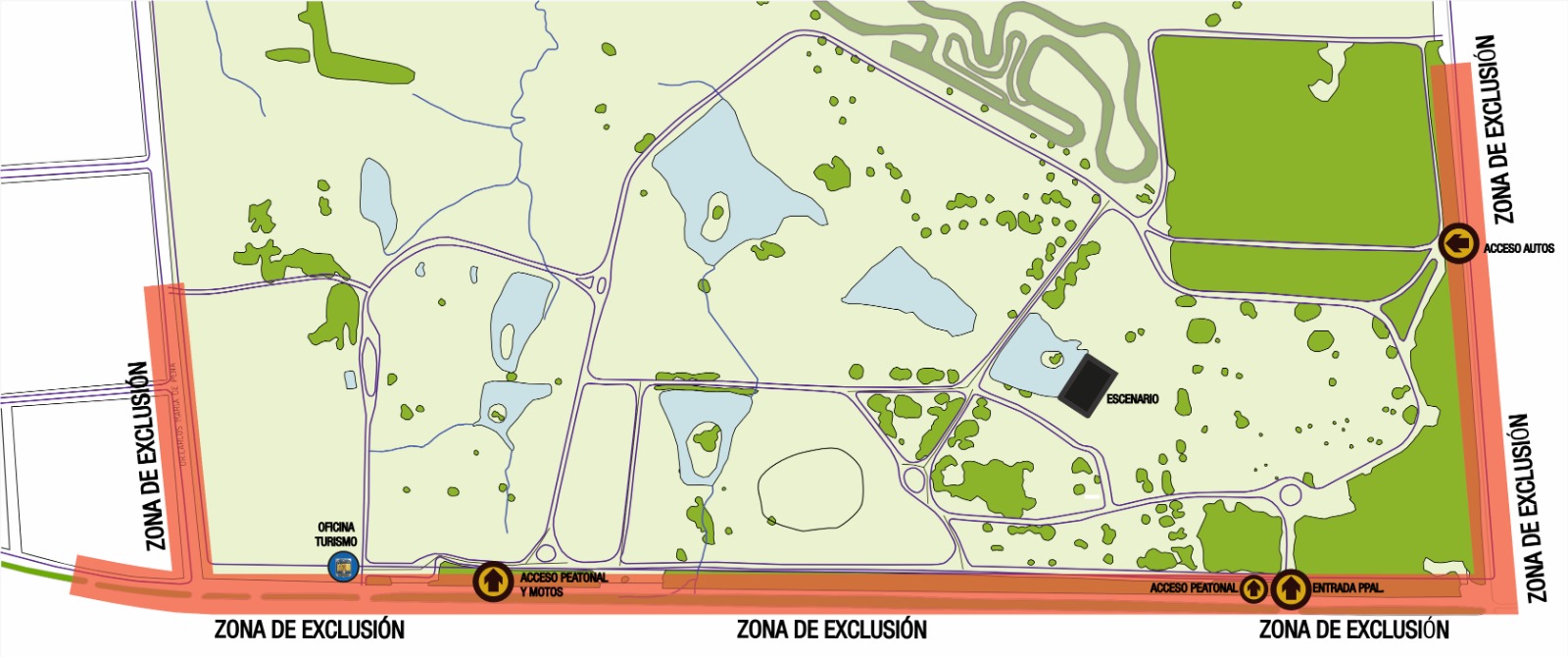 Intendencia estableció zona de exclusión y normas para vendedores de comida en La Movida Tropical y Folclore