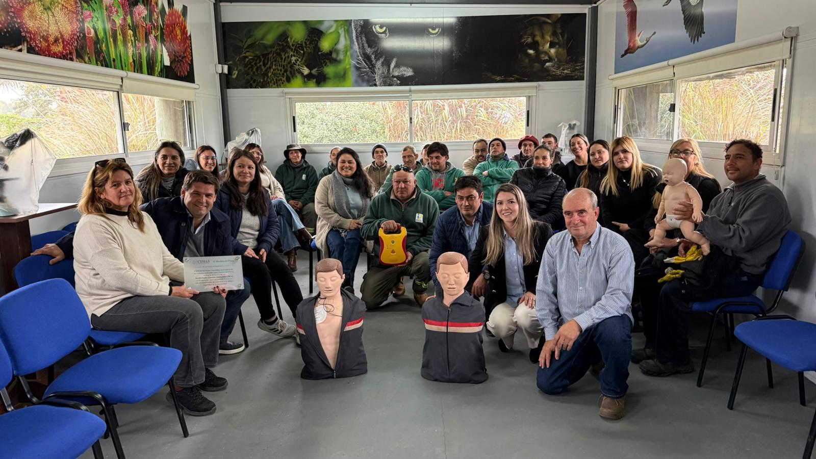 Bioparque incorpora desfibrilador y mejora sus protocolos de respuesta ante situaciones críticas
