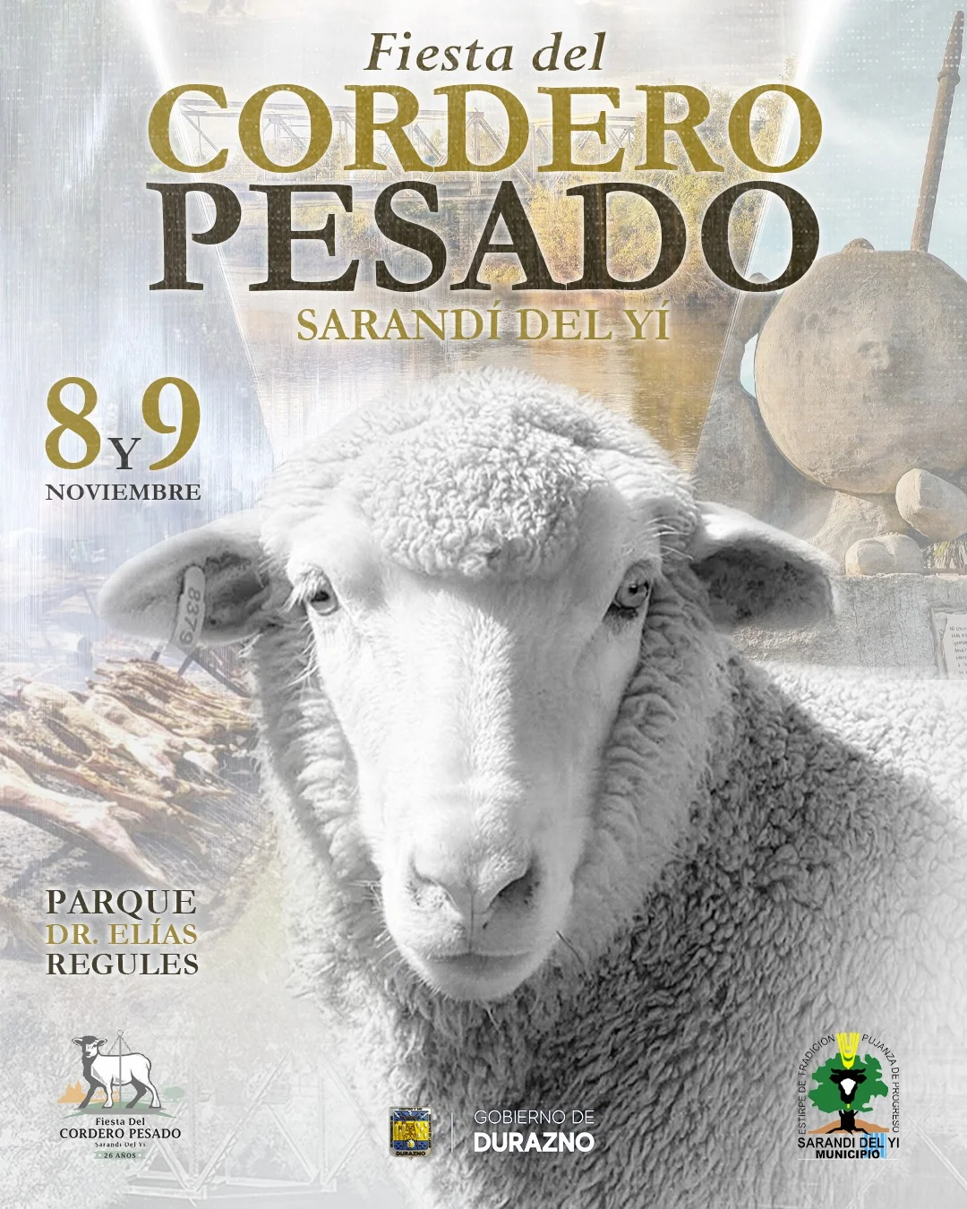Sarandí del Yí une ciudad y campo en la 26ª Fiesta del Cordero Pesado