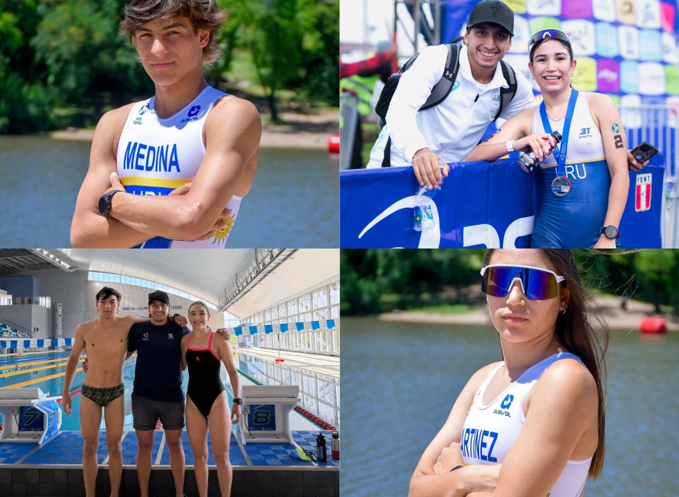 Durazno representa a Uruguay en el Campeonato de Triatlón en Formosa