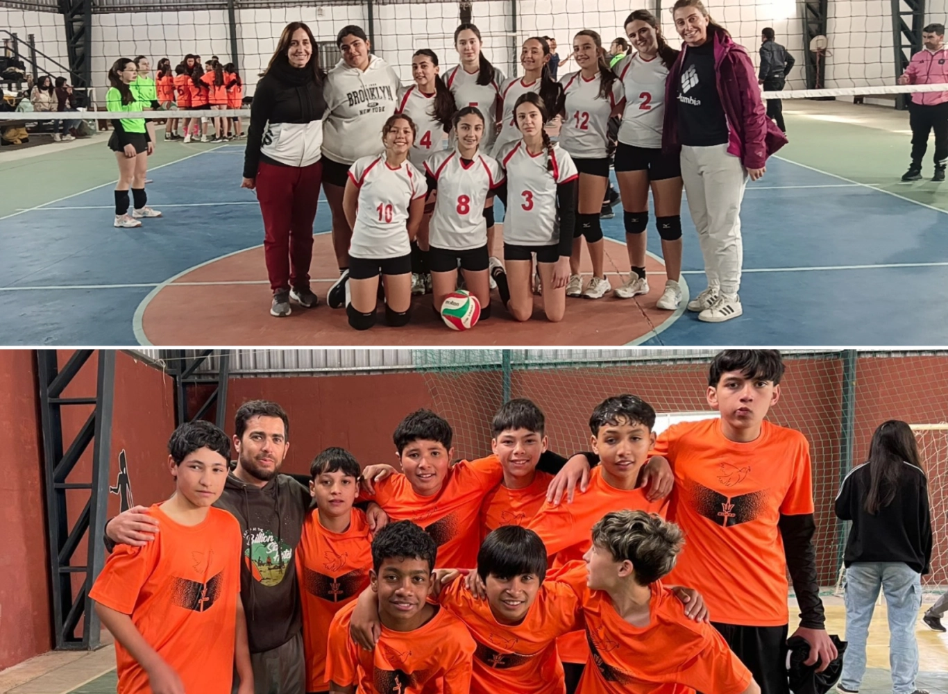 Voleibol de los Juegos Deportivos reunió a jóvenes de la región