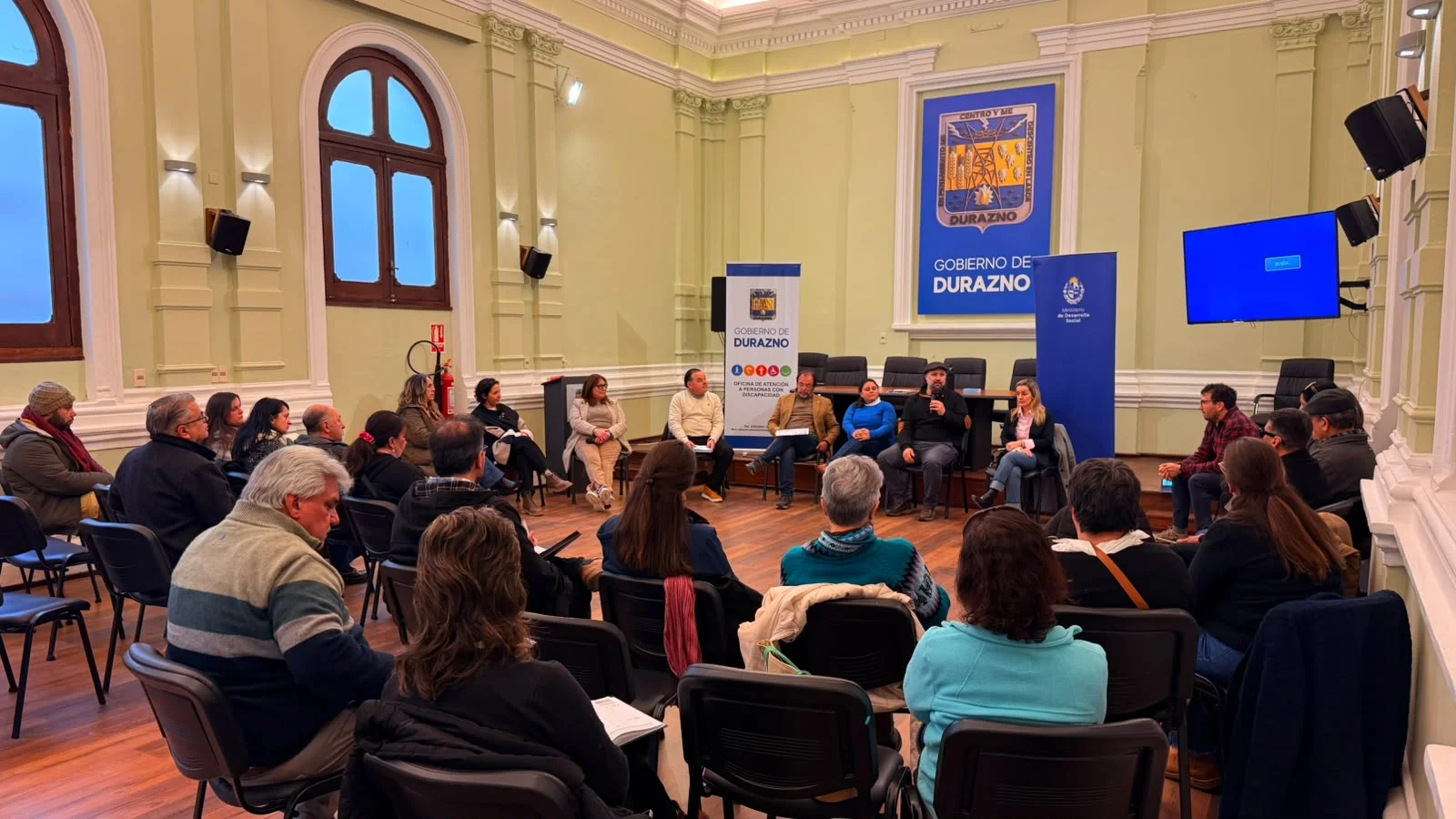 Evalúan avances y definen nuevas líneas de trabajo en políticas de discapacidad para Durazno