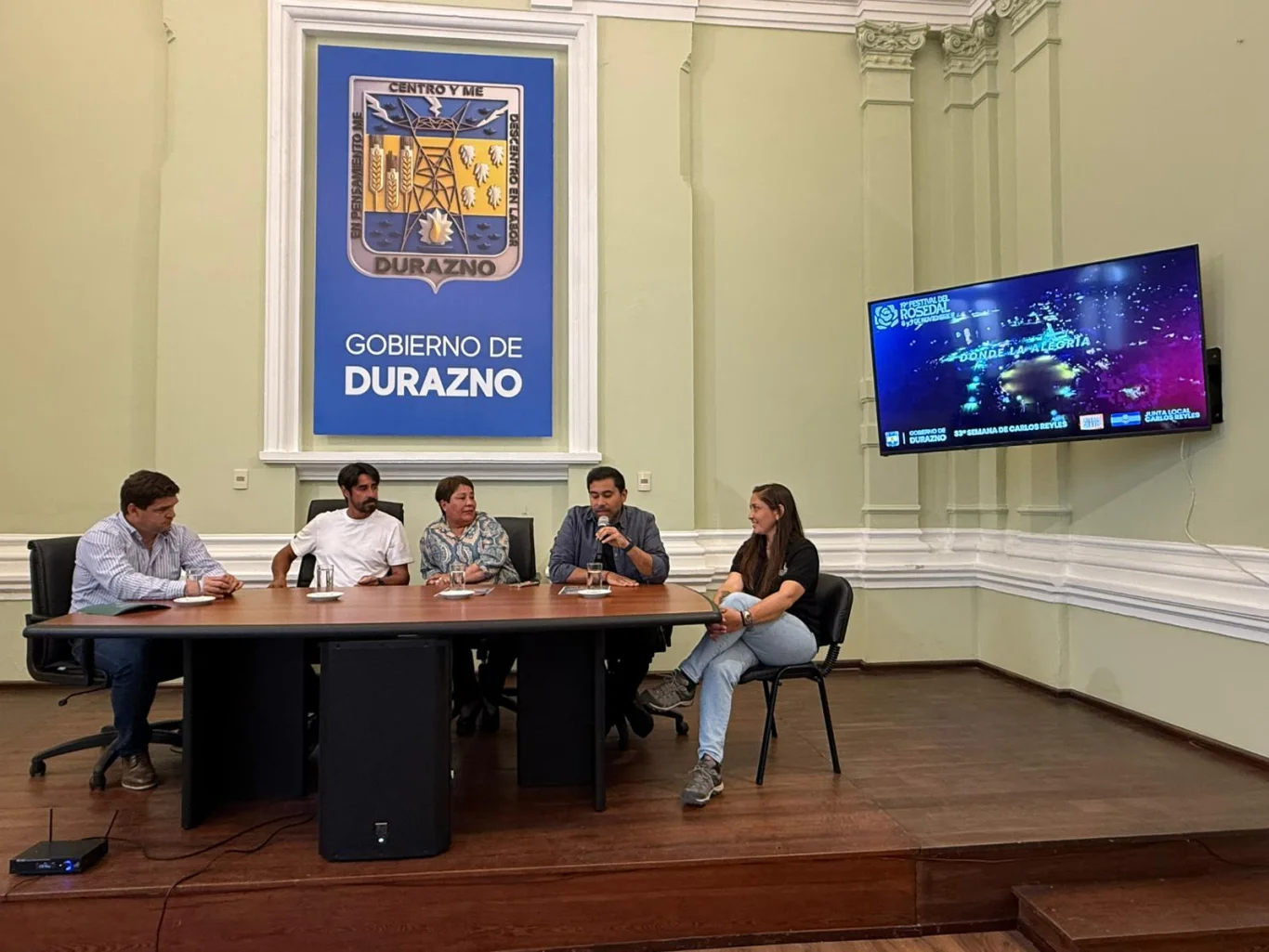 Lanzamiento del 19.º Festival del Rosedal y Semana de Carlos Reyles 2025