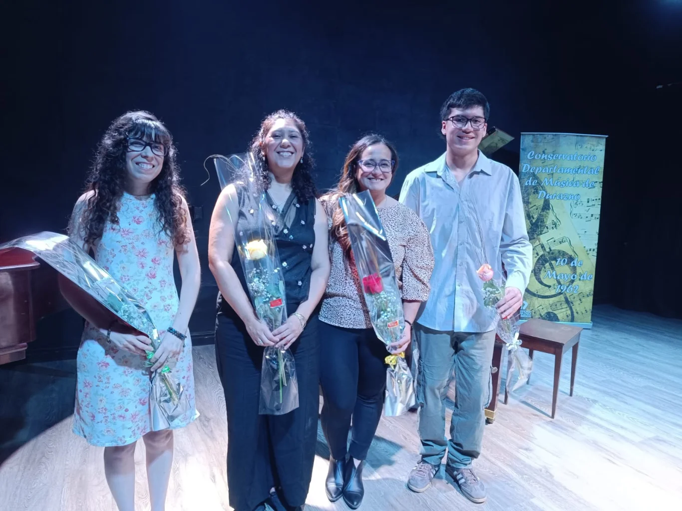 Profesores del Conservatorio de Durazno completan nuevas especializaciones musicales