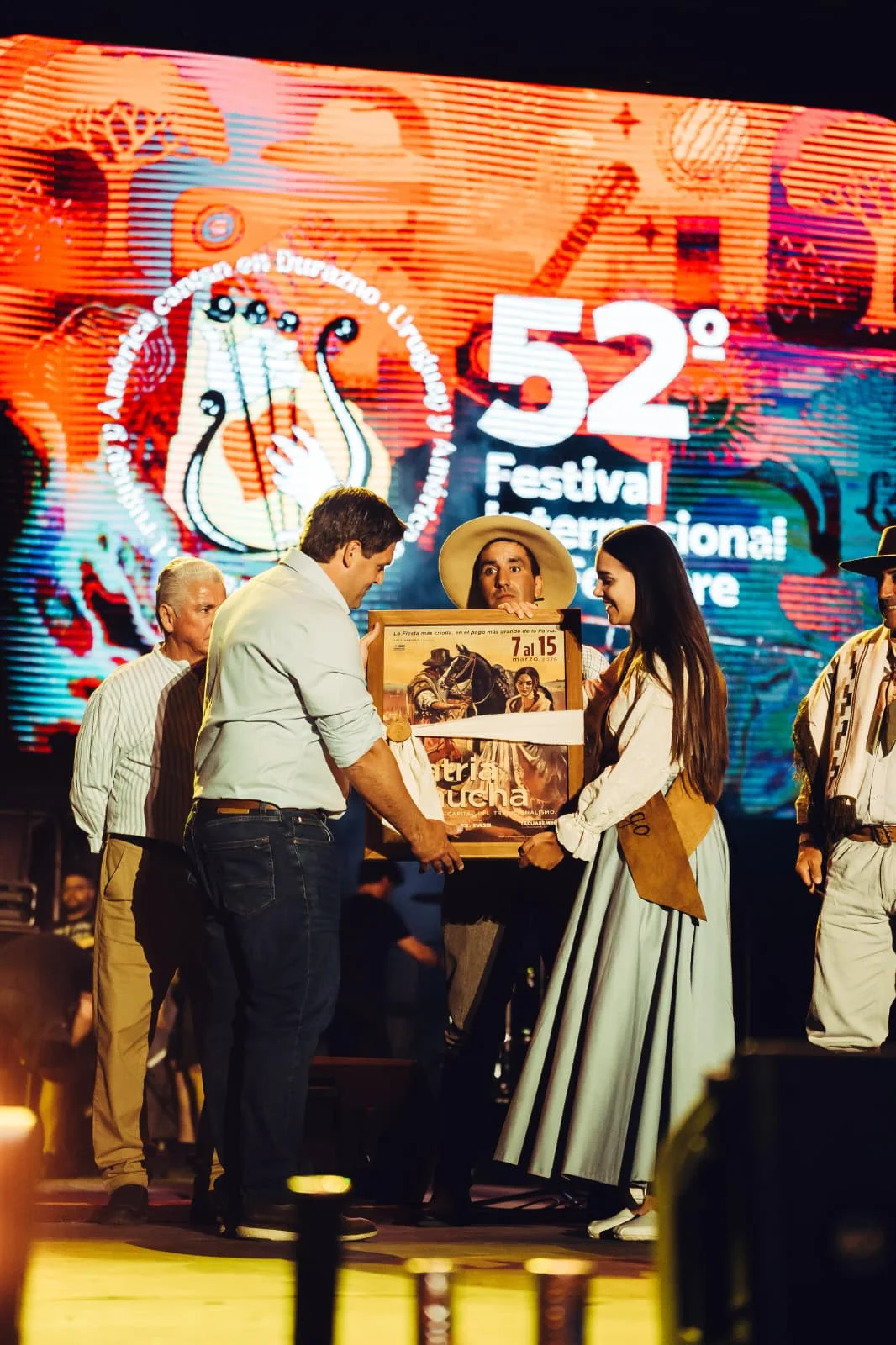 Durazno fue sede del lanzamiento de la 39ª Fiesta de la Patria Gaucha con desfile de 4.000 caballos