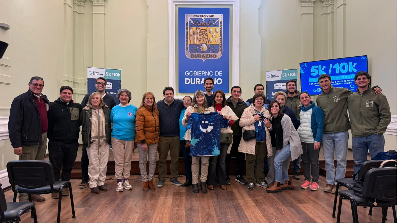 Fundación Pérez Scremini lanzó en Durazno su primera carrera solidaria 5K