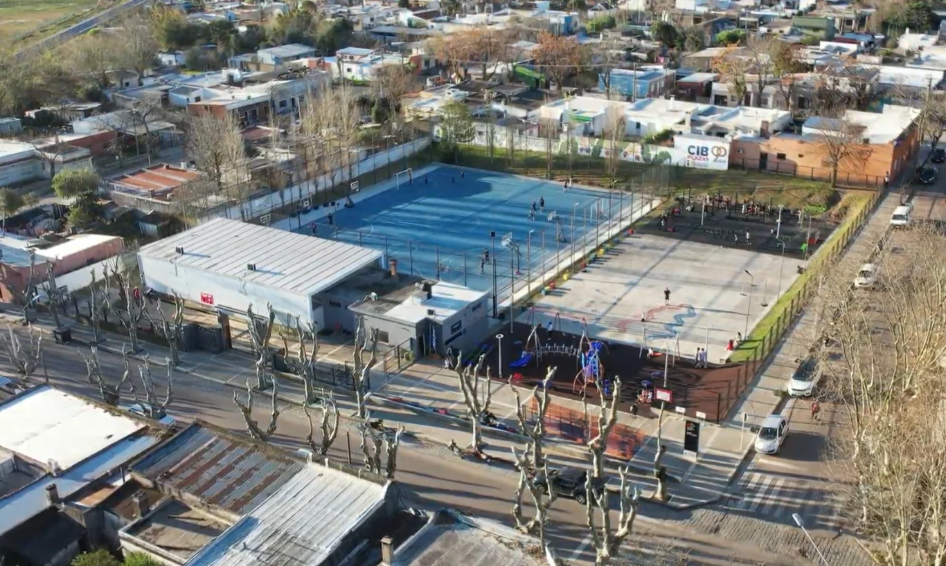 Plaza Nº 1 cierra su cancha por 2 semanas para trabajos de pavimento deportivo