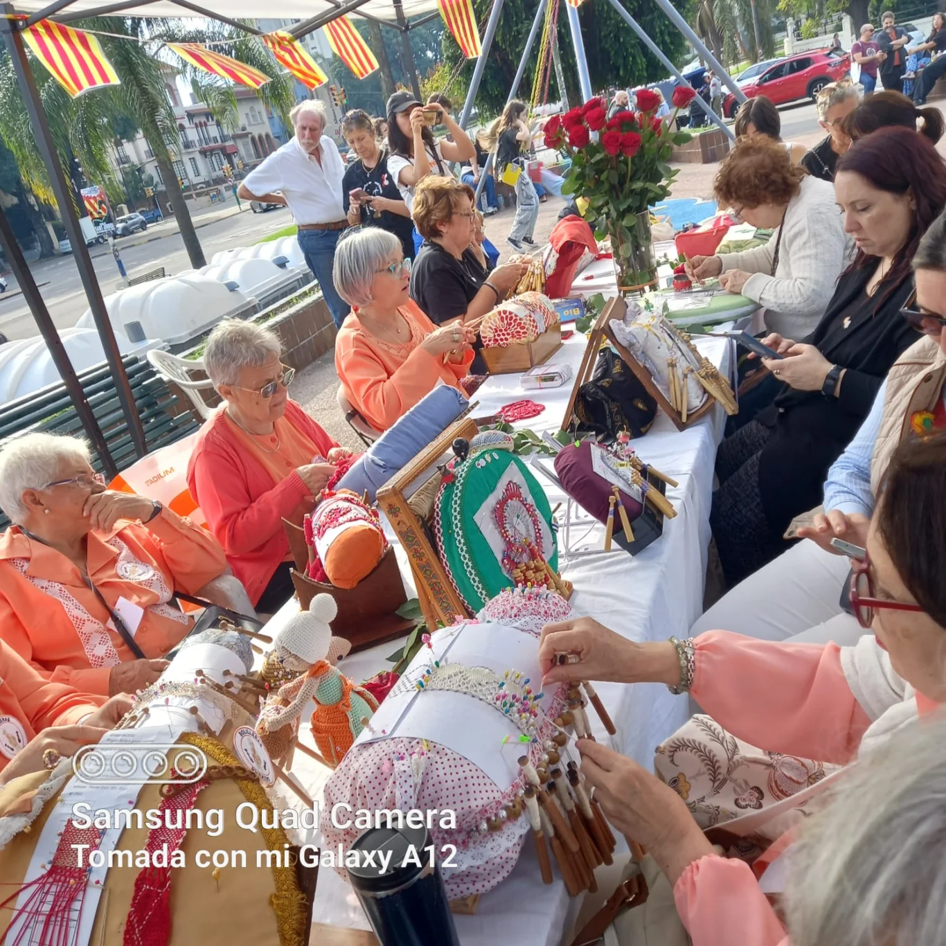 El arte de los bolillos llevó a Durazno hasta Montevideo para una celebración de 100 años