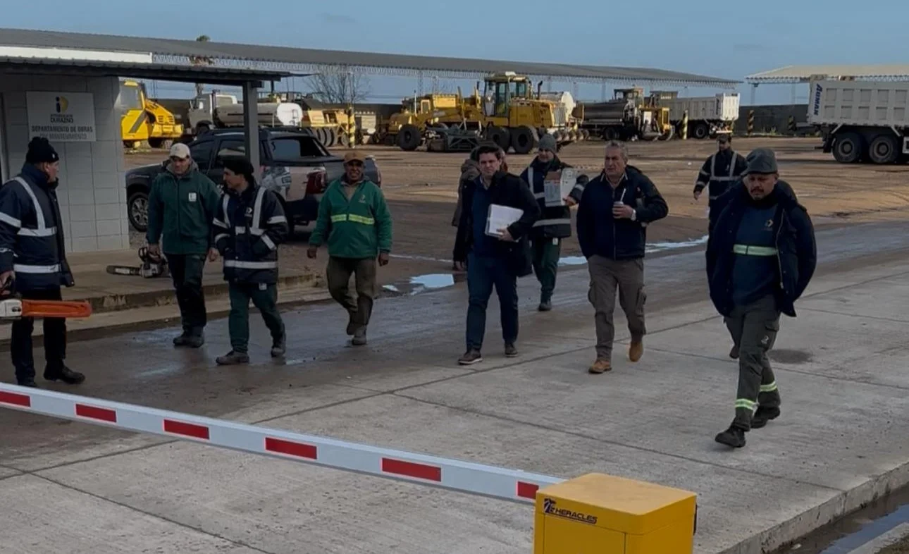 Capacitación en uso de motosierra para personal de Ornato Público en Durazno