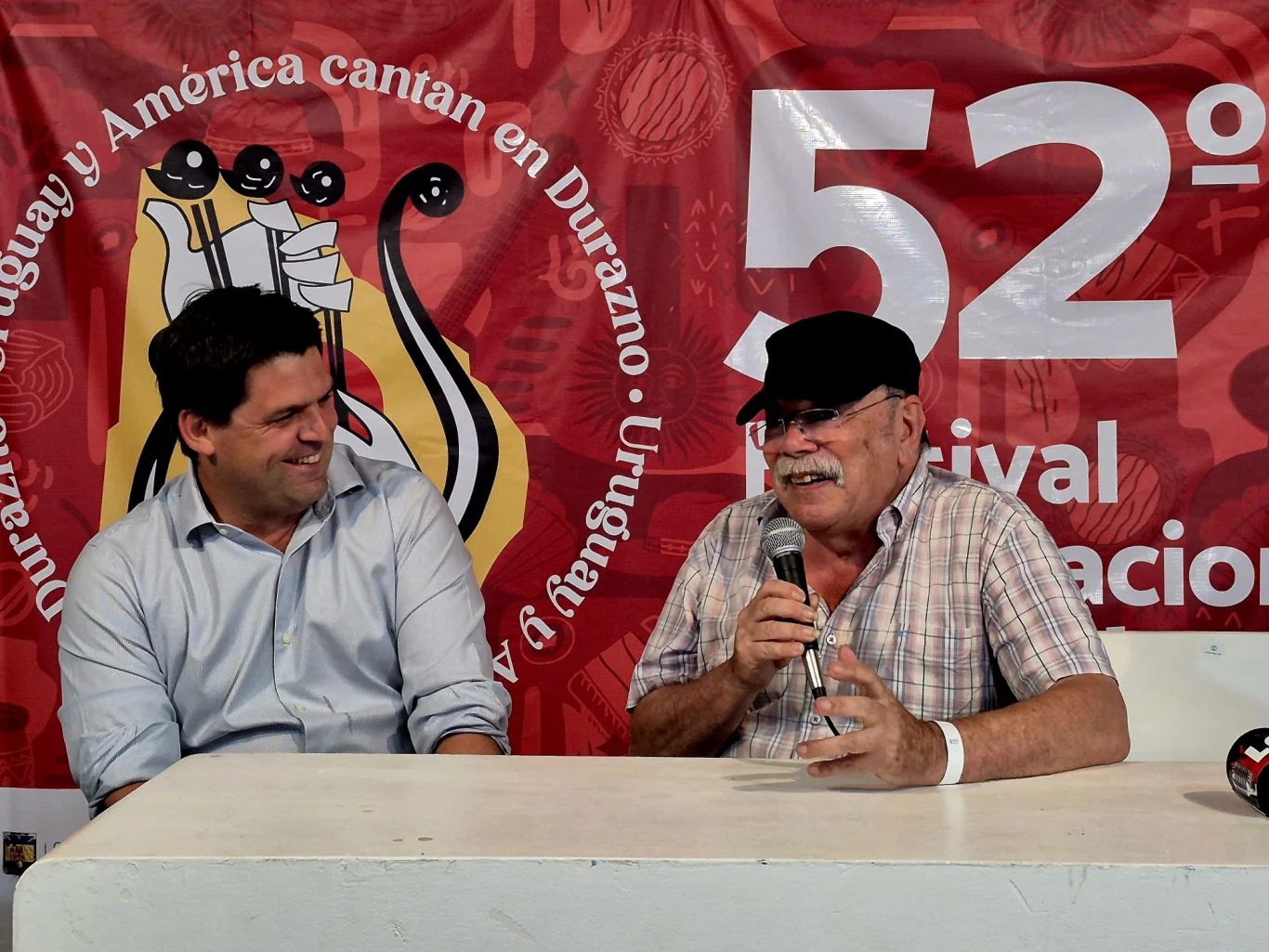 Volvió Numa Moraes al Festival de Folclore de Durazno: “Es reencontrarse con gente querida”