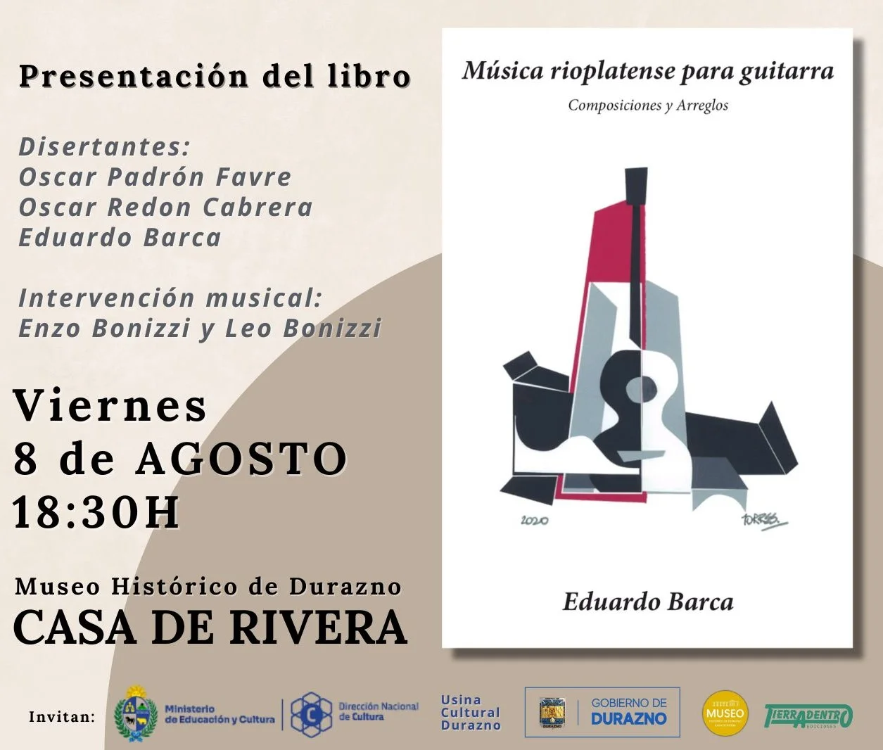 El maestro Eduardo Barca presenta ‘Música Rioplatense para Guitarra’