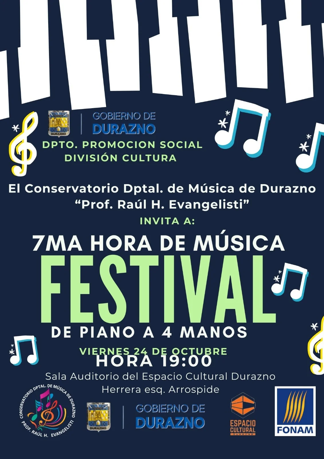7ª Hora de Música y Festival de Piano a 4 Manos