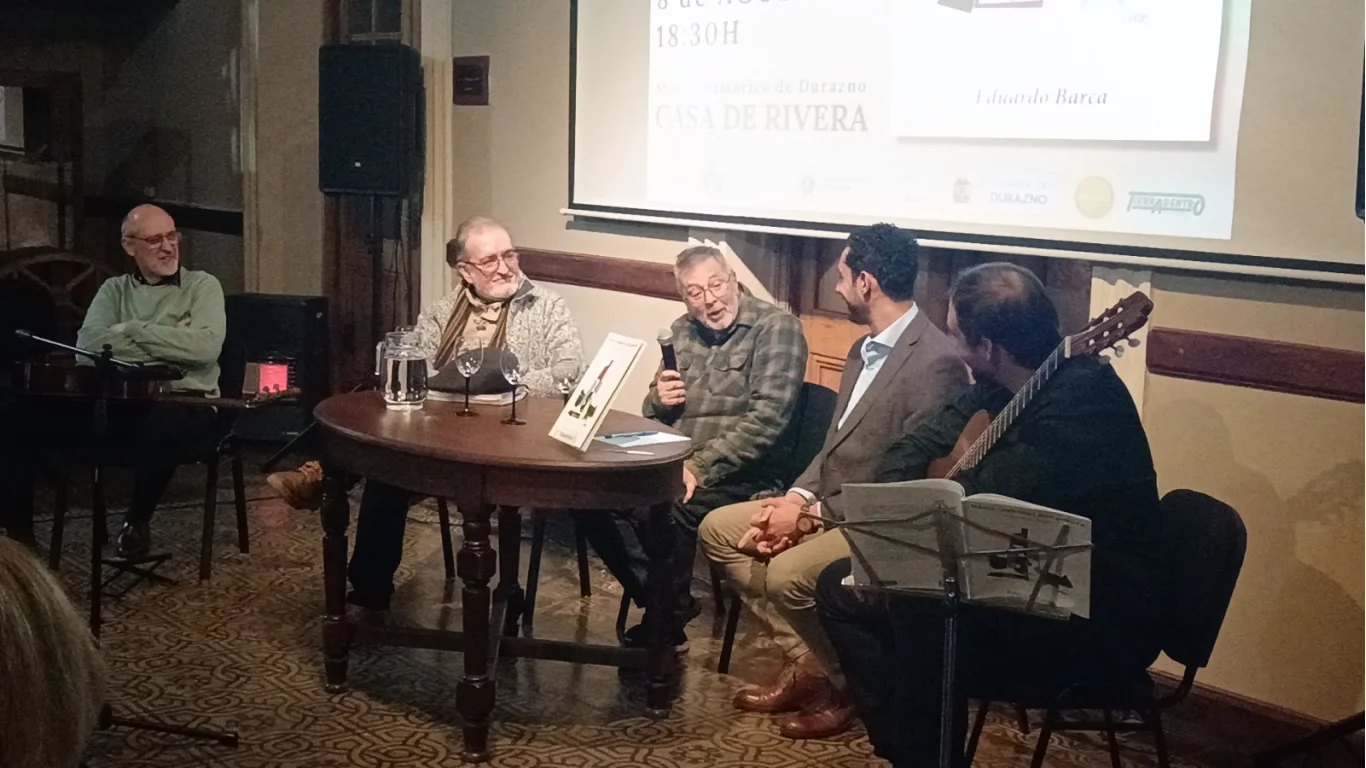 Durazno recibió la presentación del libro «Música Rioplatense para Guitarra»