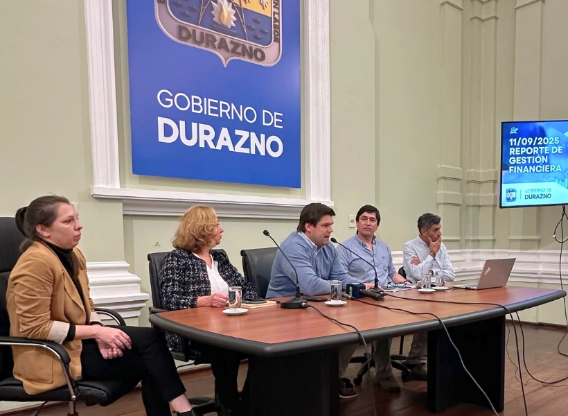Gobierno de Durazno presentó su primer reporte financiero