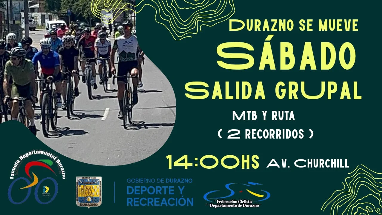 Durazno acoge salidas grupales de MTB y ruta el 22 noviembre y competencias nocturnas el 25 noviembre