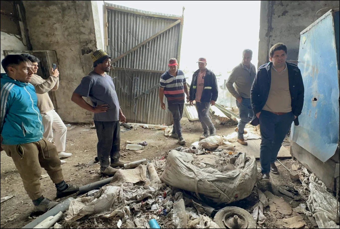 El Gobierno de Durazno avanza en mejoras para recicladores del vertedero municipal