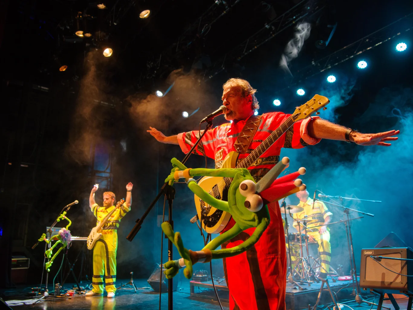 «Ruperto Rocanrol» hizo vibrar al público duraznense con dos funciones gratuitas