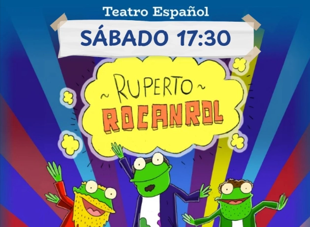 Segunda función de Ruperto Rocanrol en el Teatro Español con entradas gratuitas