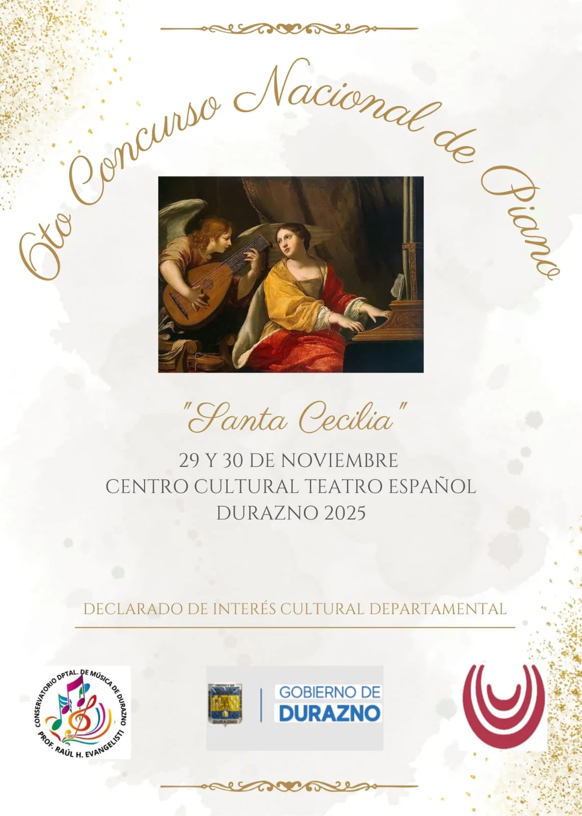 Comienza en el Teatro Español la 6.ª edición del Concurso Nacional de Piano Concurso Nacional de Piano Santa Cecilia