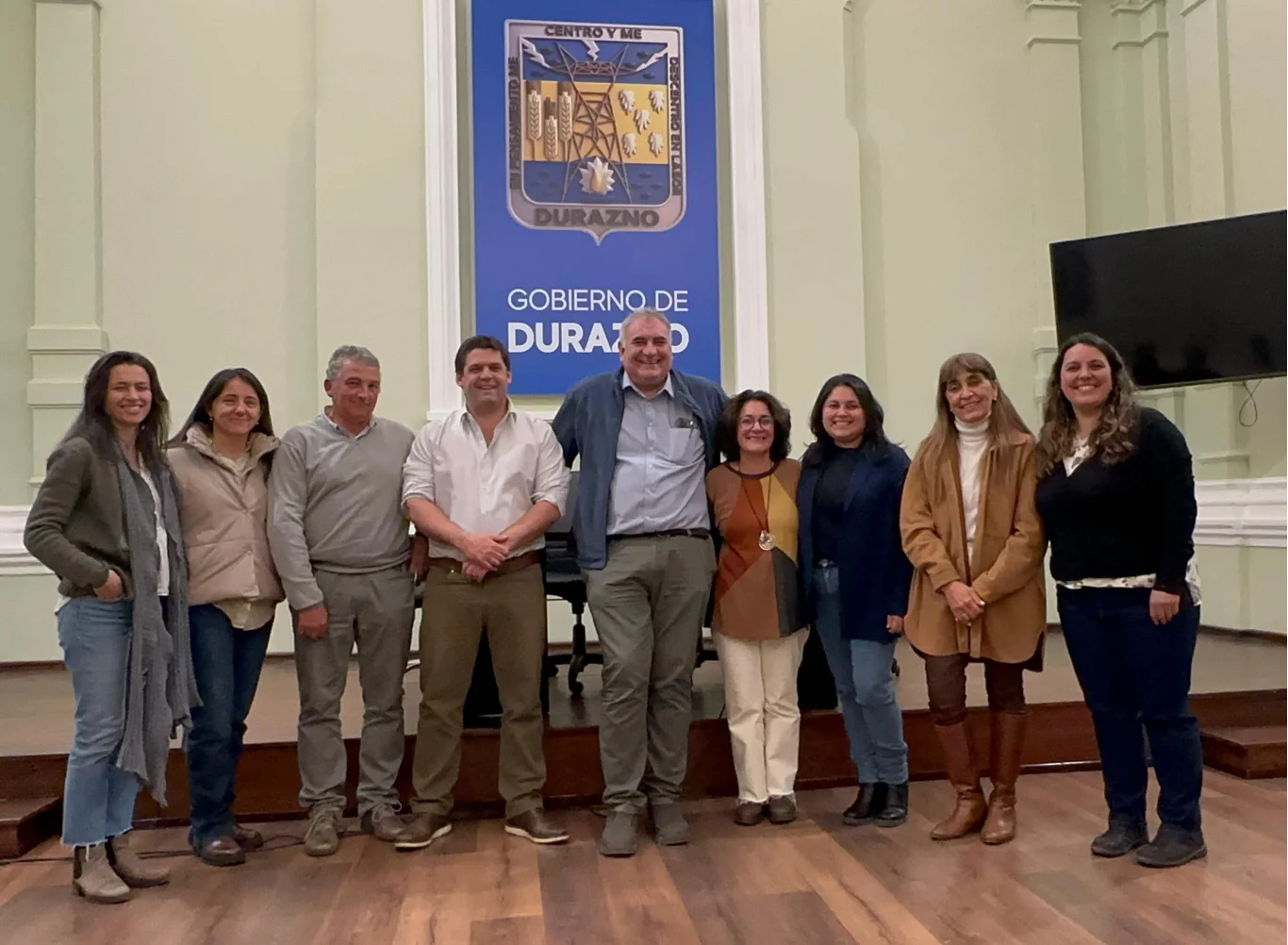 Decano de Veterinaria visitó Durazno y fue recibido por Algorta