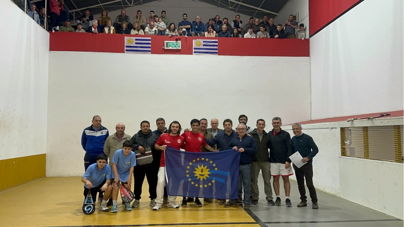 Joaquín Nadrúz llevará la bandera de Durazno al Mundial Sub 23 de Pelota Vasca