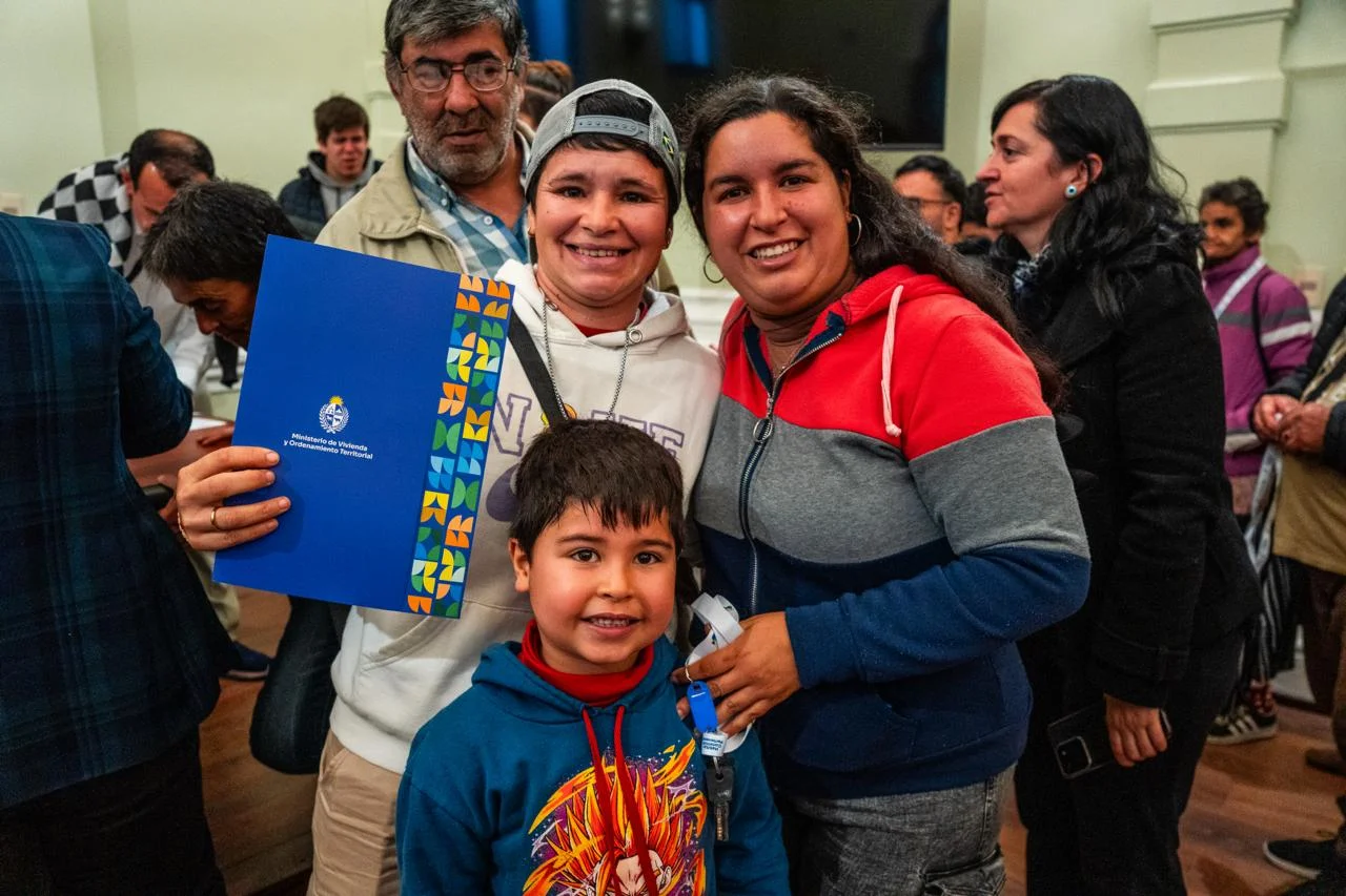 Felicidad plena: El sueño de la casa propia se hizo realidad para familias duraznenses